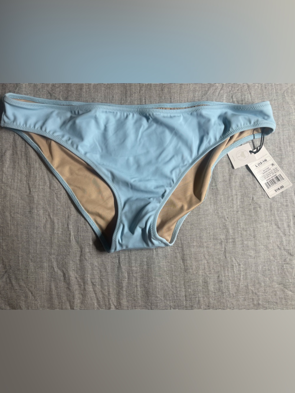 Women’s Light Blue Bikini Bottoms Large
